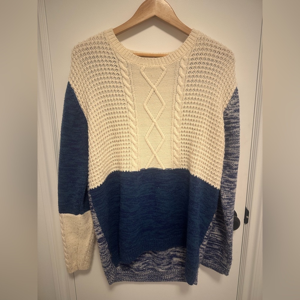 Cozy Patchwork Knit